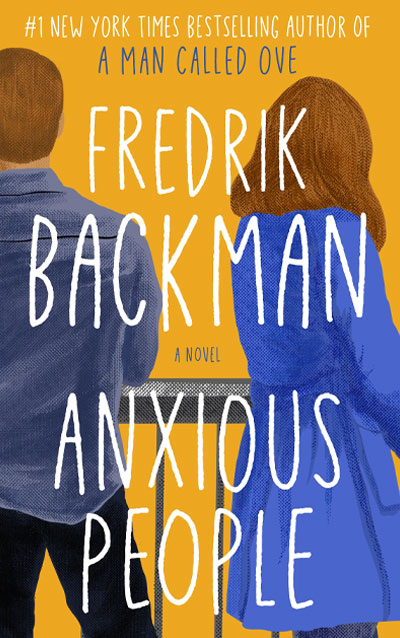 Book Review for Anxious People by Fredrik Backman