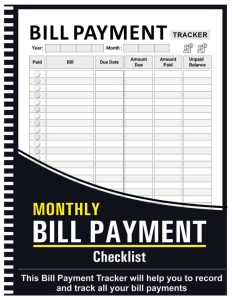 Mastering Your Finances: A Review of the Bill Tracker Notebook