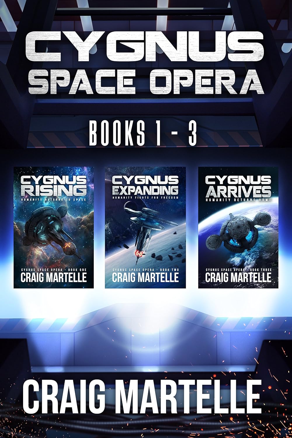Rescue and Redemption: A Journey Through the Stars in Cygnus Space Opera Books 1 to 3
