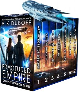 Epic Journeys and Cosmic Conflicts: A Review of Fractured Empire and the Complete Cadicle Series