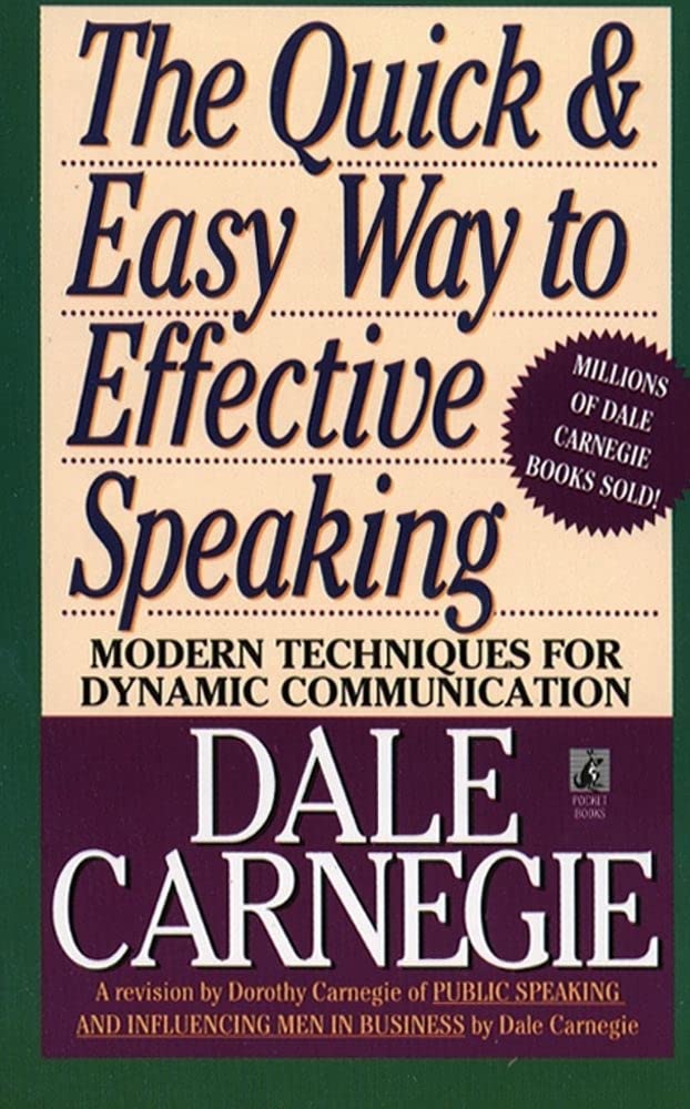 Mastering the Art of Speaking: Insights from Dale Carnegie’s Timeless Guide