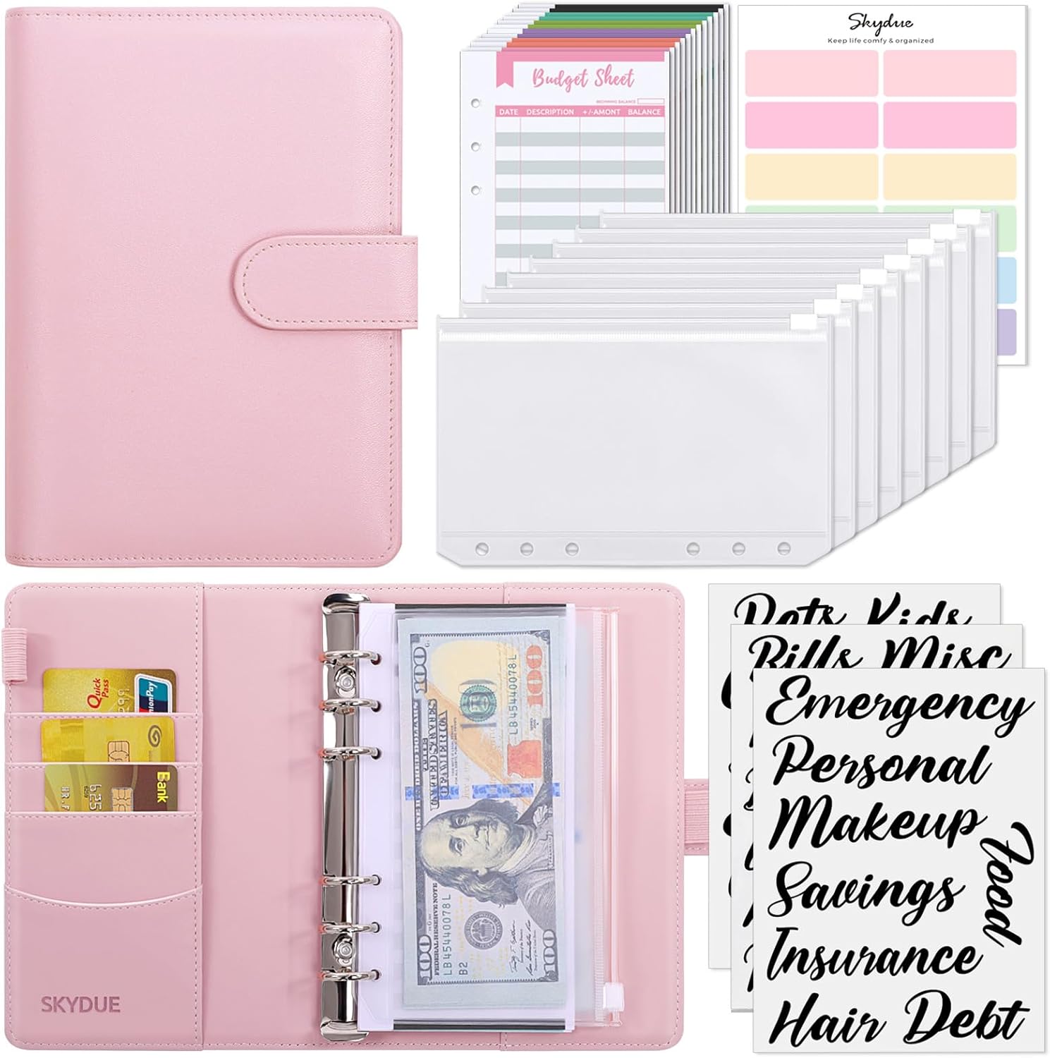 Master Your Finances: A Comprehensive Review of the SKYDUE Budget Binder