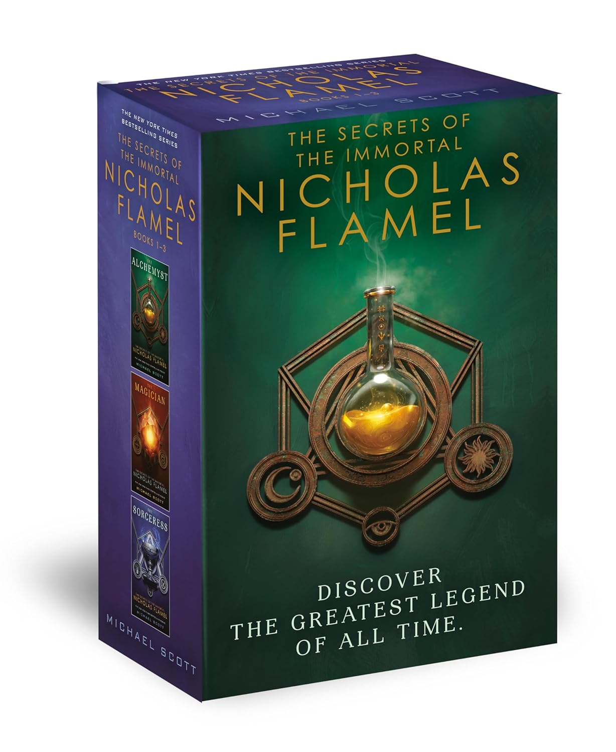 Unlocking the Mysteries of Time: A Journey Through The Secrets of the Immortal Nicholas Flamel Boxed Set