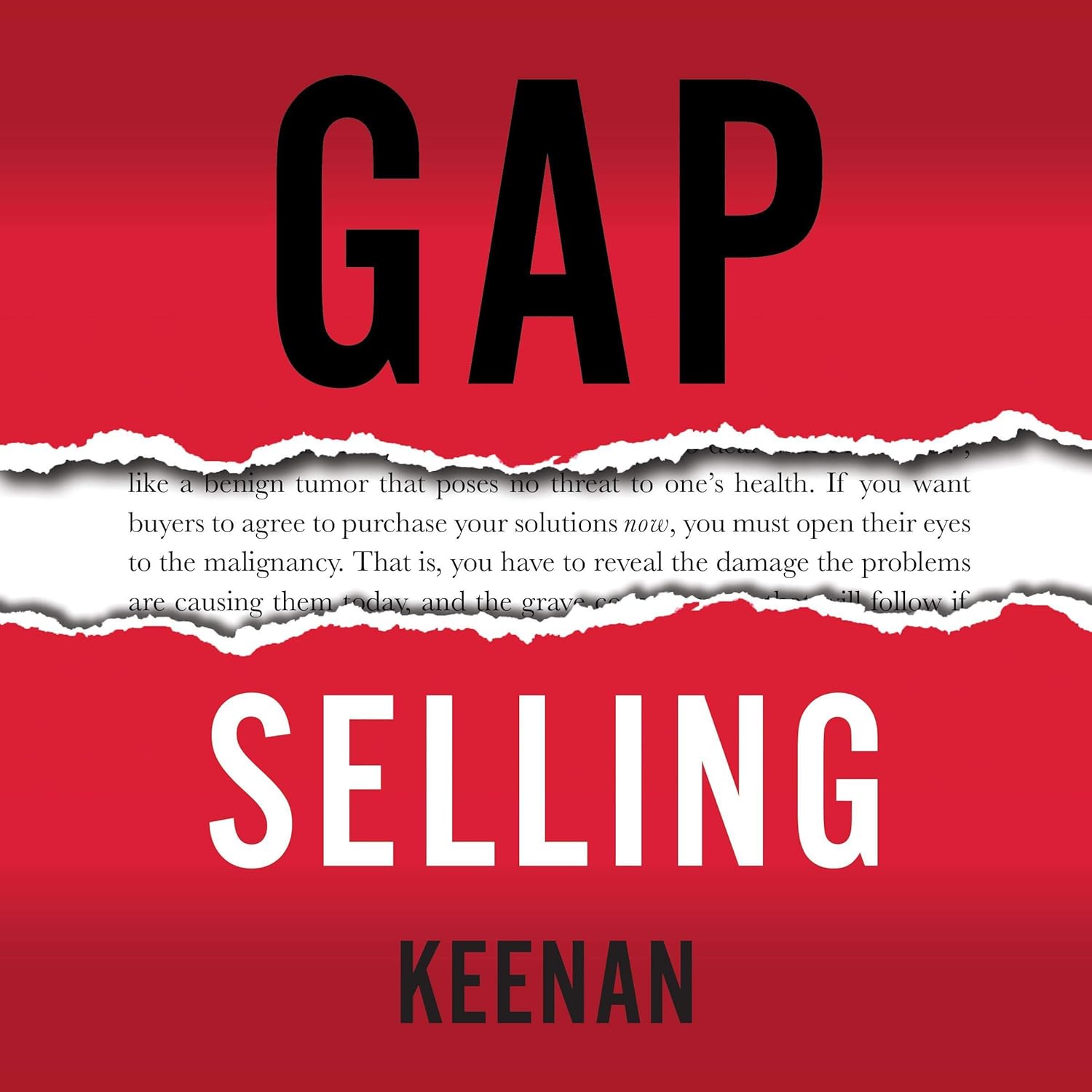 Gap Selling Book Cover
