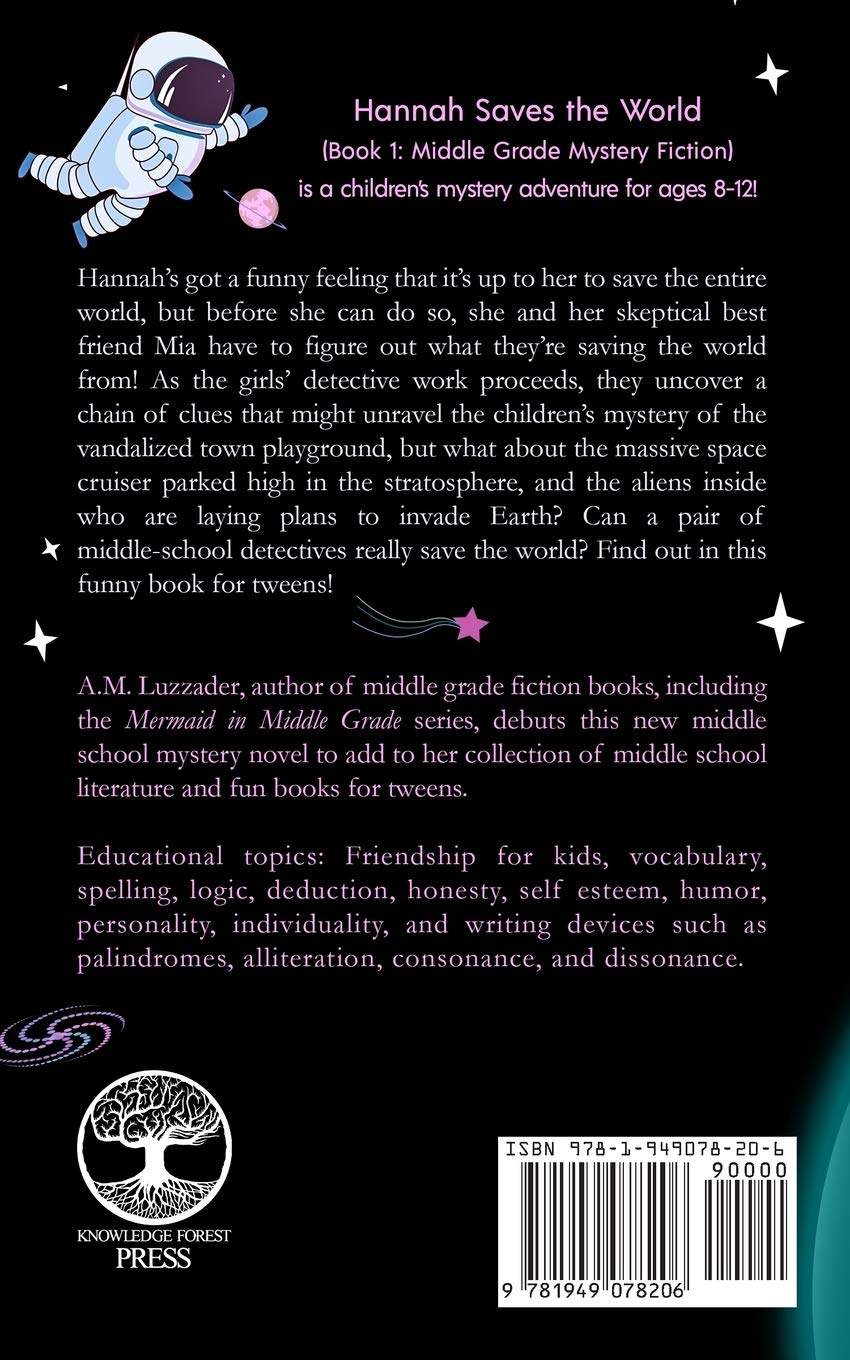 Hannah Saves the World Book Cover