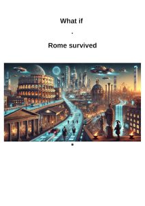 Beyond the Tiber: Imagining a Living Rome in Alternate History