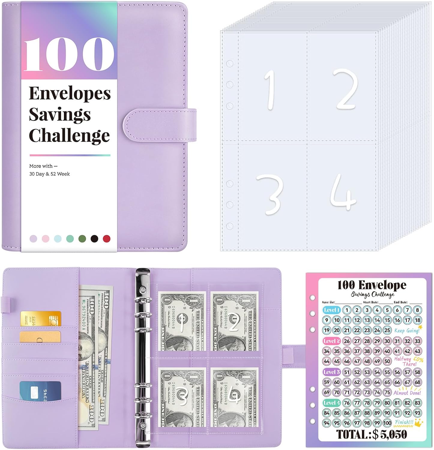 Unlock Your Financial Potential: A Review of the Sooez 100 Envelopes Money Saving Challenge